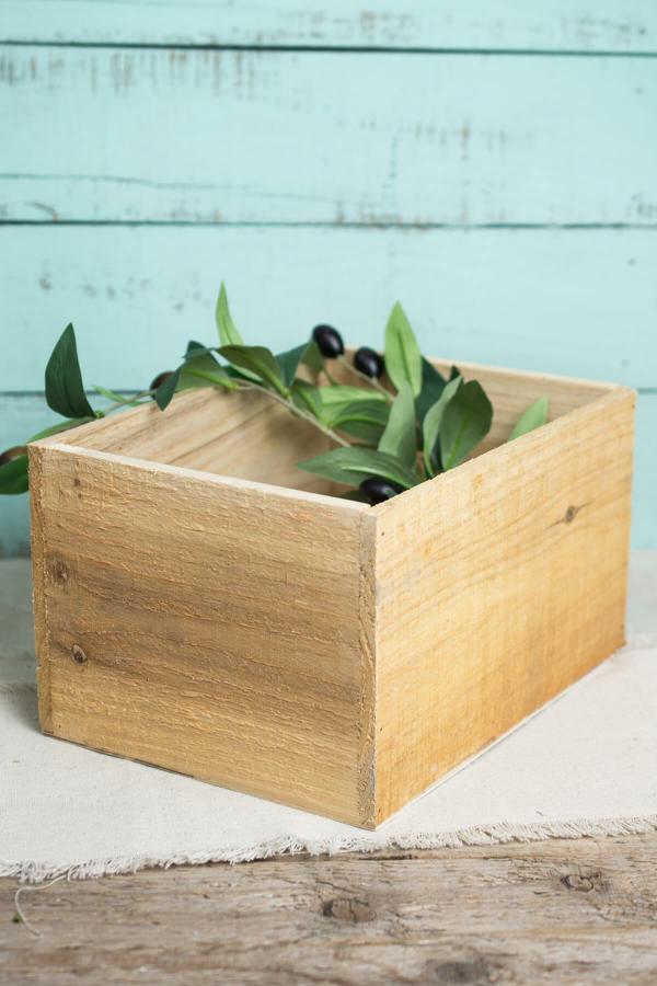 Boxes | Handmade Wooden Berry Box 10X7.5 Untreated Boxes Boxes