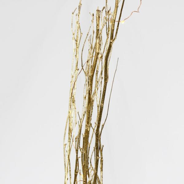 Branches | Gold Leaf Birch Branch Bundle (3 Branches) Branches Branches