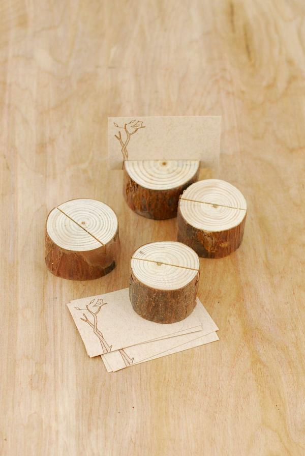 Branches | Tree Branch Place Card Holders With Cards (Set Of 4) Branches Branches