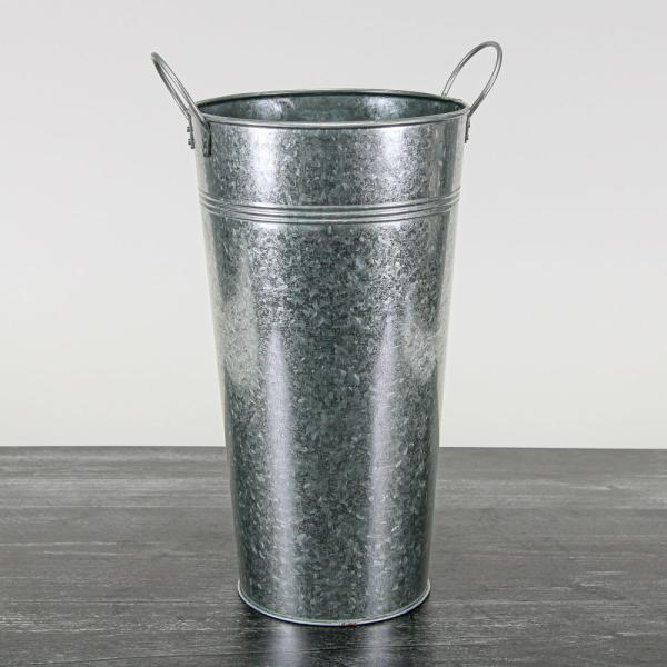 Buckets & Tubs | 17" Metal French Flower Market Bucket With Handles Buckets & Tubs Buckets & Tubs