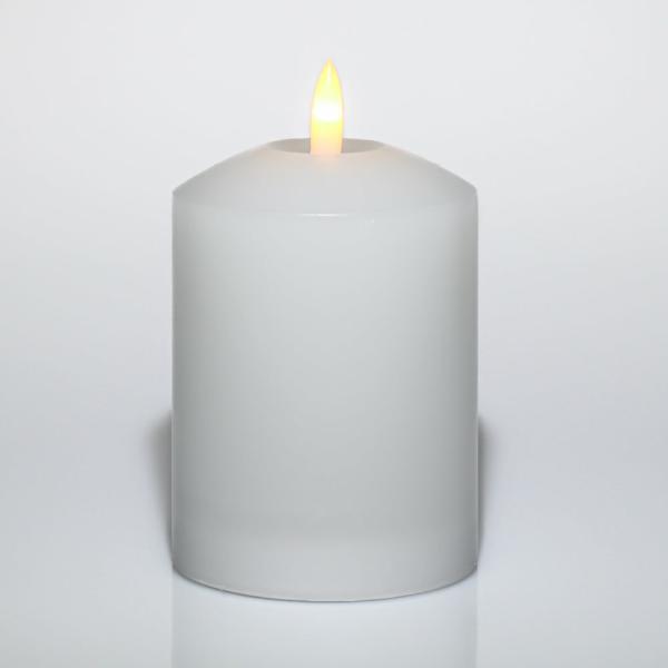 Flameless Candles | 3"X4" Bullet Led Wax Candle Candles Flameless Candles