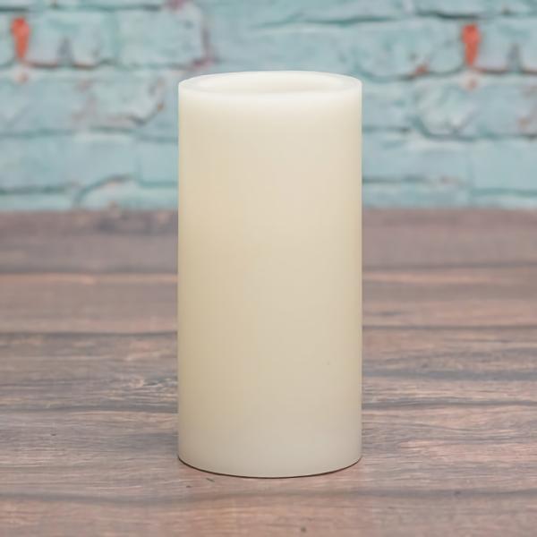 Flameless Candles | Flameless Led Pillar Candle 3"X6" Ivory Candles Flameless Candles