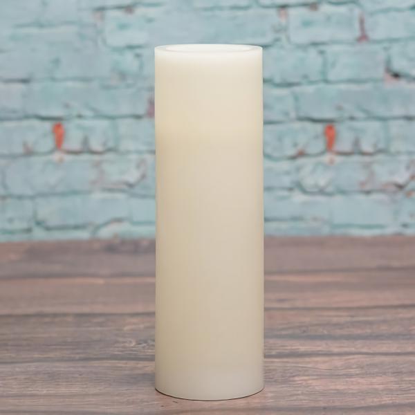 Flameless Candles | Flameless Led Pillar Candle 3"X9" Ivory Candles Flameless Candles