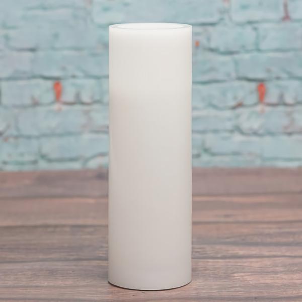 Flameless Candles | Flameless Led Pillar Candles 3"X9" White Set Of 6 Candles Flameless Candles