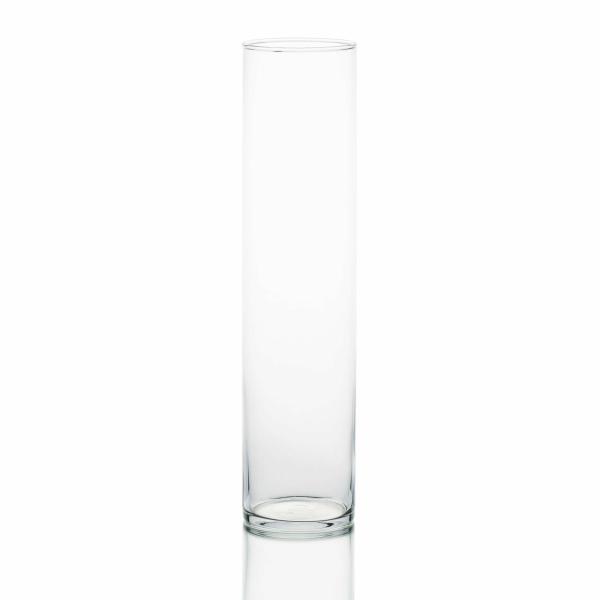 Floating Candle Holders | Tall Cylinder Vase 4"X17" Candle Holders Floating Candle Holders