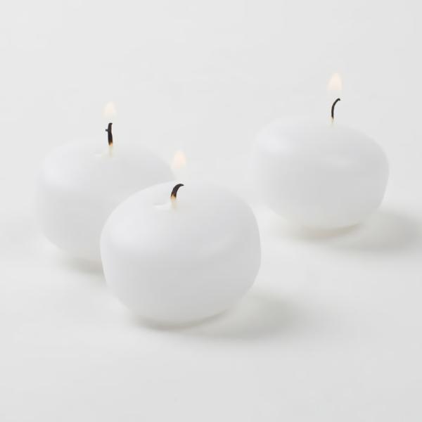 Floating Candles | Floating Candles 1.5" White Set Of 240 Candles Floating Candles