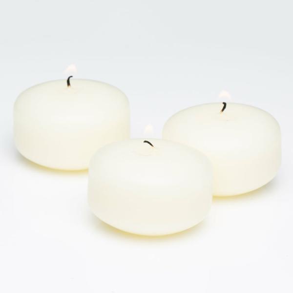 Floating Candles | Floating Candles 2" Light Ivory Set Of 144 Candles Floating Candles