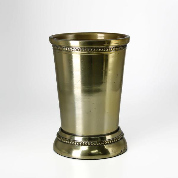 Flower Vases | Gold Mint Julep Cup Vase 4" Flower Vases Flower Vases