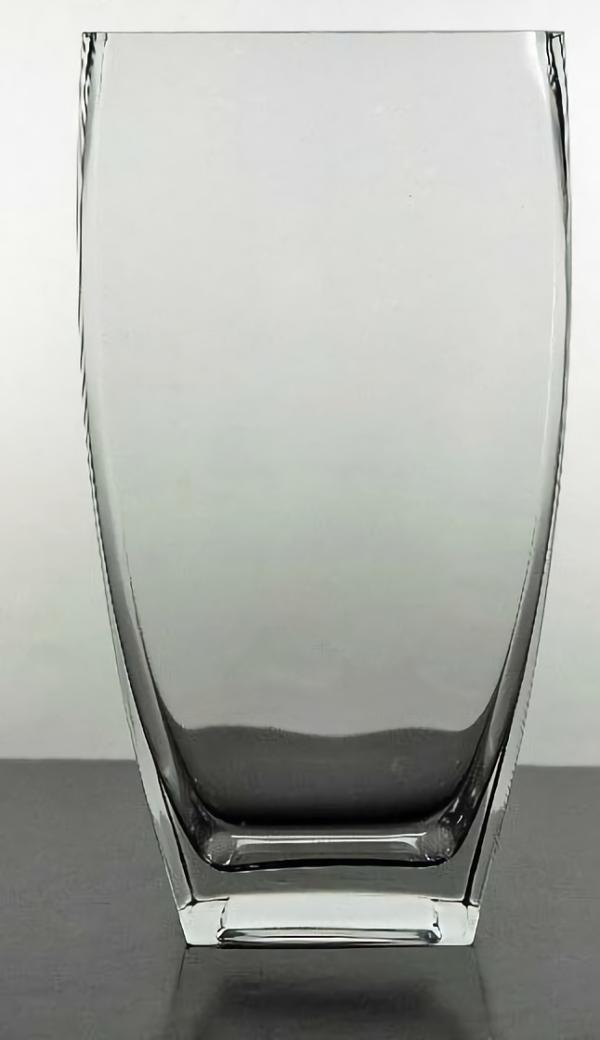 Flower Vases | Tapered Curve Rectangle Vase 11.75" Flower Vases Flower Vases