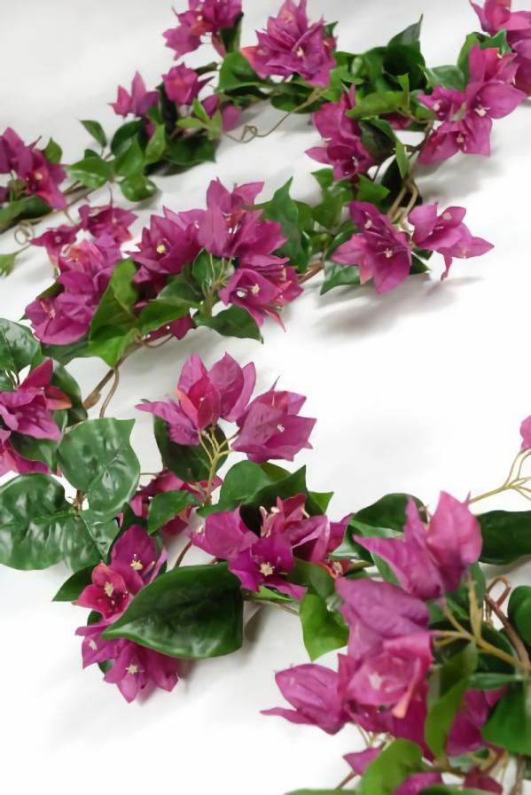 Garlands | Faux Bougainvillea Garland 72" Garlands Garlands