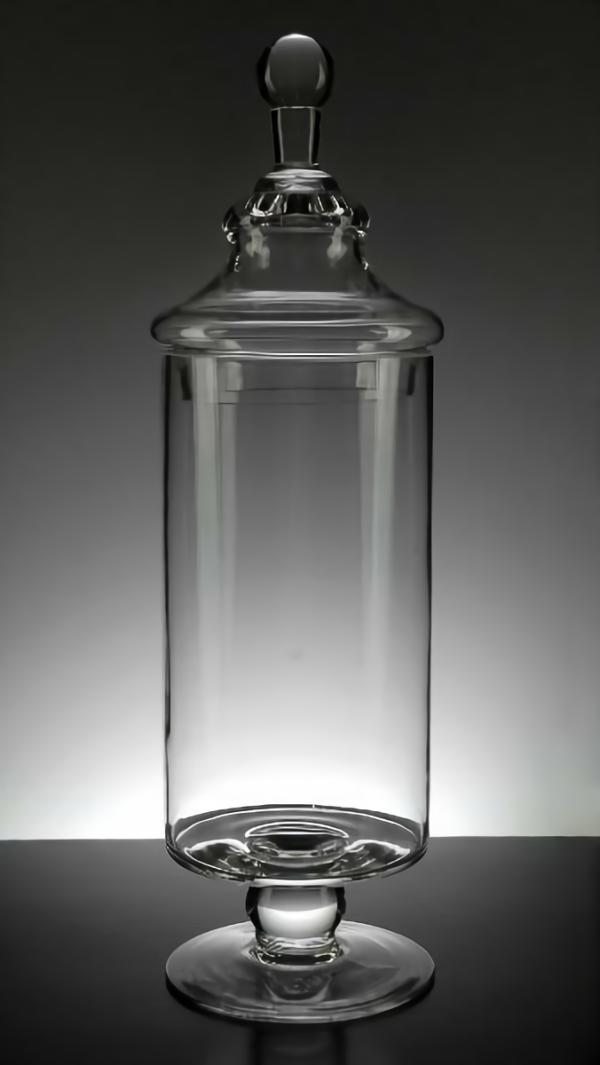 Glassware | Tall 14" Apothecary Jar Glassware Glassware