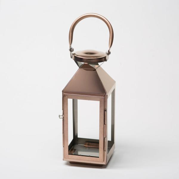 Lanterns | Copper Finish Steel Revere Lantern – Small Garden & Outdoor Lanterns