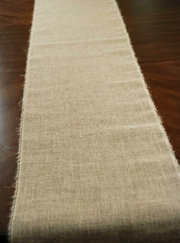 Linens | Burlap Table Runner 12.5" X 120" Home & Indoor Linens