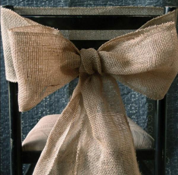 Linens | Burlap Table Runner / Chair Sash 7X108 Home & Indoor Linens