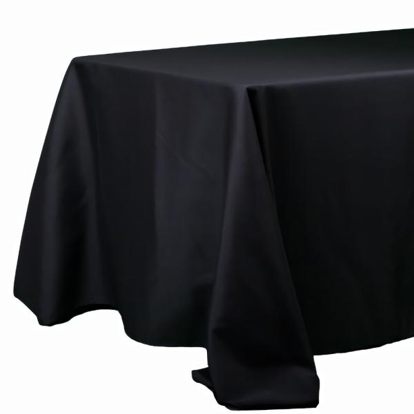 Linens | Rectangle Tablecloth 90"X132" Black Set Of 10 Home & Indoor Linens