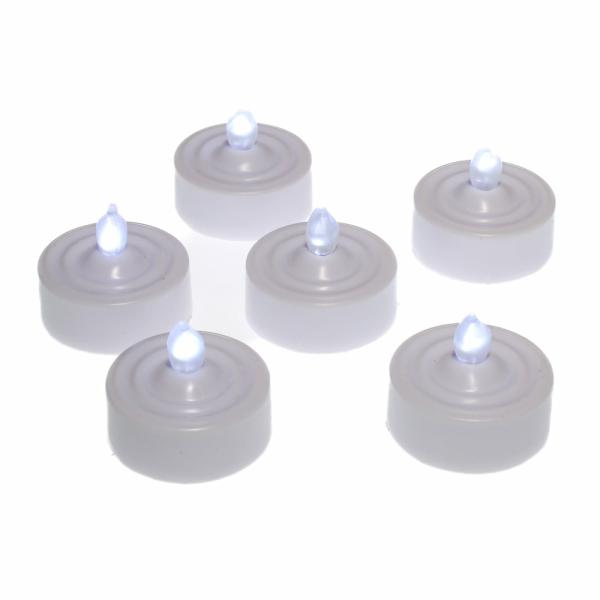 Luminary Candles | Flameless Led Tealight Candles White Set Of 12 Candles Flameless Candles