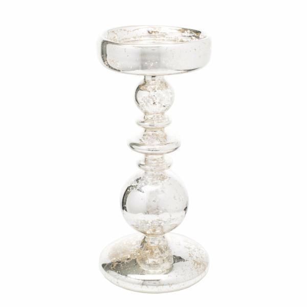 Mercury Candle Holders | Pillar Holder Unique Mercury Bubble – 8.5" – Set Of 6 Candle Holders Mercury Candle Holders