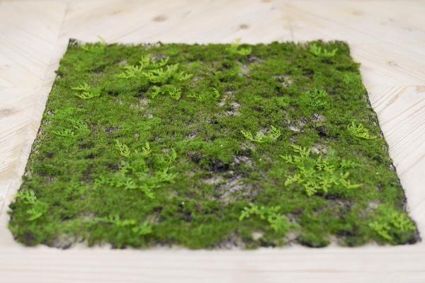 Palms & Ferns | Faux Moss & Fern Tile Square 20In Greenery And Garland Palms & Ferns