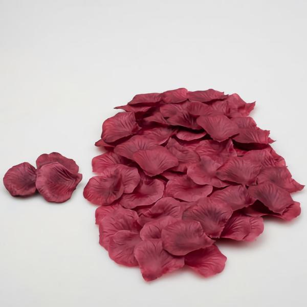 Petals | Silk Rose Petals Dark Red 1000 Count Flowers Petals