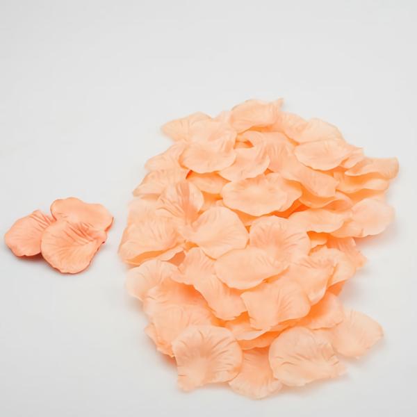 Petals | Silk Rose Petals Peach 1000 Count Flowers Petals