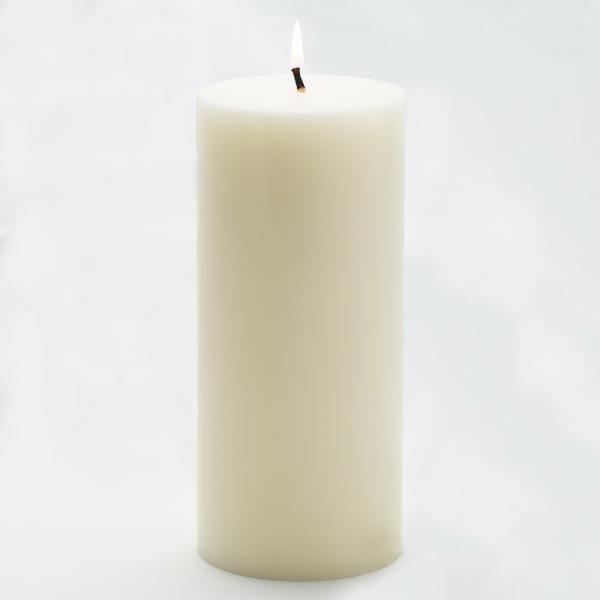 Pillar Candles | 4" X 9" Light Ivory Pillar Candle Candles Pillar Candles