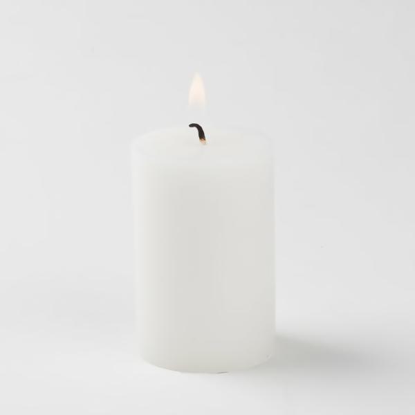 Pillar Candles | Pillar Candle 2"X3" White Set Of 20 Candles Pillar Candles