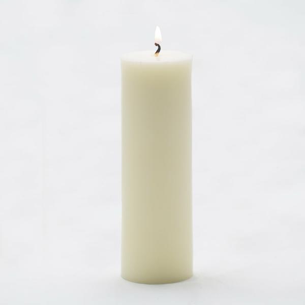 Pillar Candles | Pillar Candle 2"X6" Light Ivory Set Of 10 Candles Pillar Candles