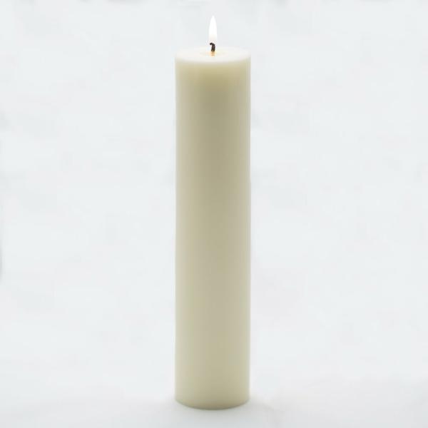 Pillar Candles | Pillar Candle 2"X9" Light Ivory Set Of 10 Candles Pillar Candles