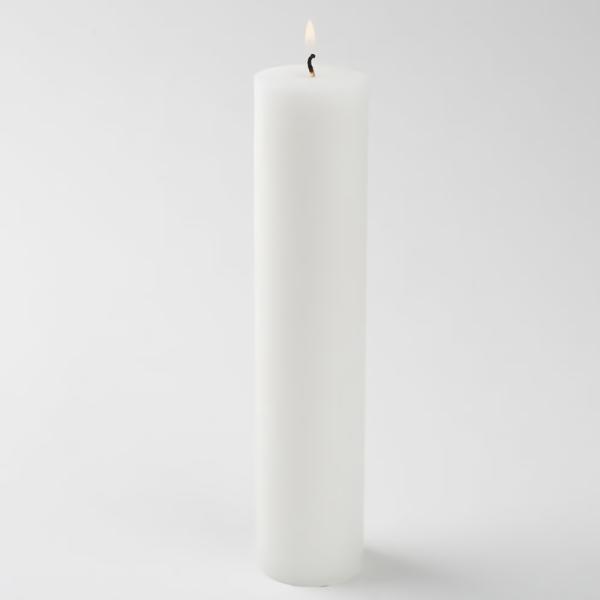 Pillar Candles | Pillar Candle 2"X9" White Set Of 10 Candles Pillar Candles