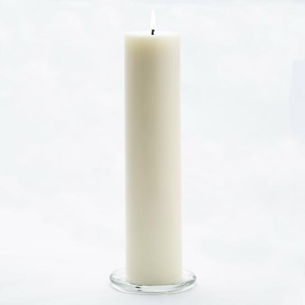 Pillar Candles | Pillar Candle 3"X12" Light Ivory Set Of 12 Candles Pillar Candles