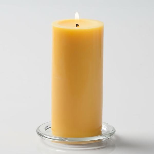 Pillar Candles | Pillar Candle 3"X6" Yellow Candles Pillar Candles