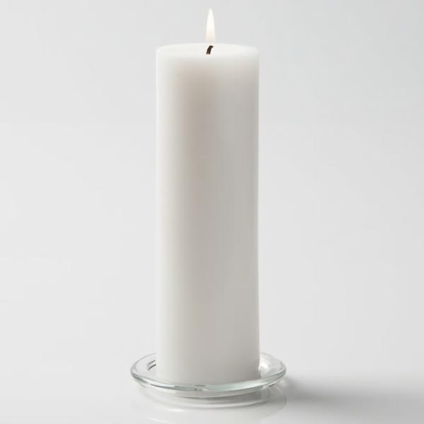 Pillar Candles | Pillar Candle 3"X9" White Candles Pillar Candles