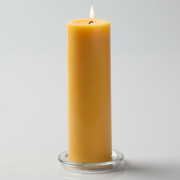 Pillar Candles | Pillar Candle 3"X9" Yellow Candles Pillar Candles