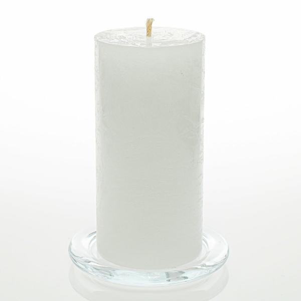 Pillar Candles | Rustic Pillar Candle 3"X 6" White Set Of 12 Candles Pillar Candles