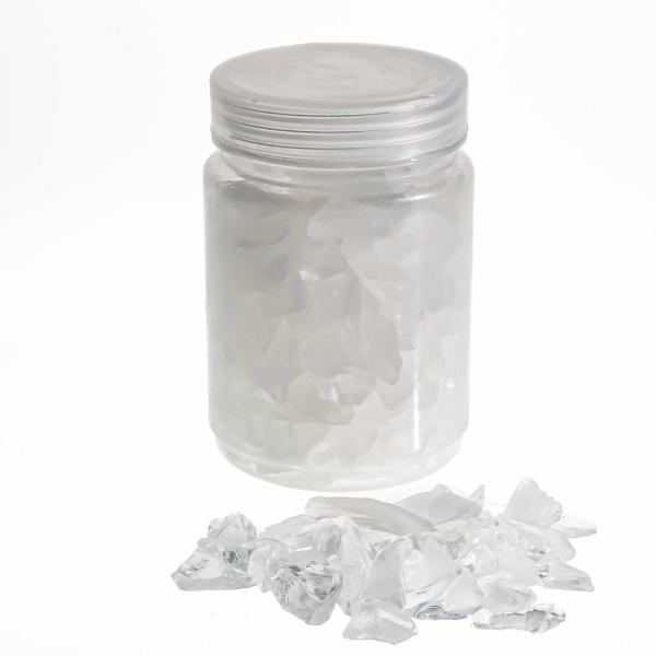 Sea Glass | Glass Pebble Vase Filler – Clear (1 Container) Sea Glass Sea Glass