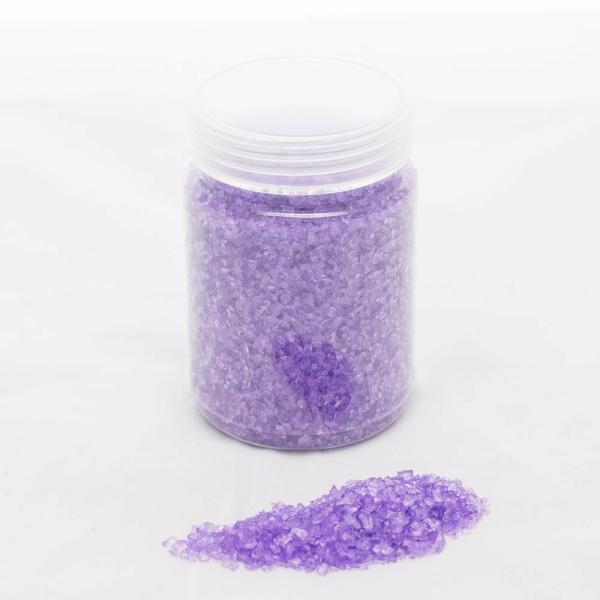 Sea Glass | Petite Crushed Glass Vase Filler – Purple (1 Container) Sea Glass Sea Glass