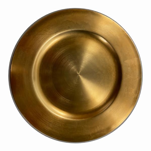 Serveware | Plain Charger Plate 13" Gold Set Of 24 Charger Plates Charger Plates