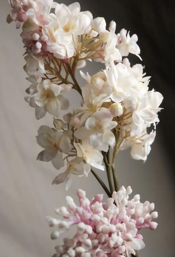 Stemmed | Pink Lilac Flower Spray 25" Flowers Stemmed