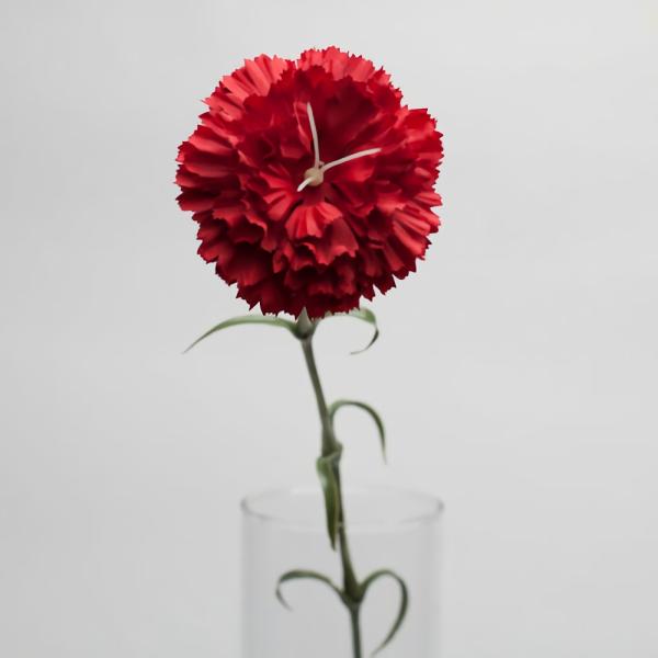 Stemmed | Red Carnation 27" Set Of 24 Bouquets Bouquets