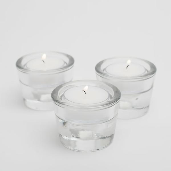 Taper Candle Holders | Multi-Use Tealight And Taper Holder Clear Set Of 12 Candle Holders Taper Candle Holders