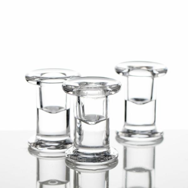 Taper Candle Holders | Simple Glass Taper Candle Holder Set Of 6 Candle Holders Taper Candle Holders