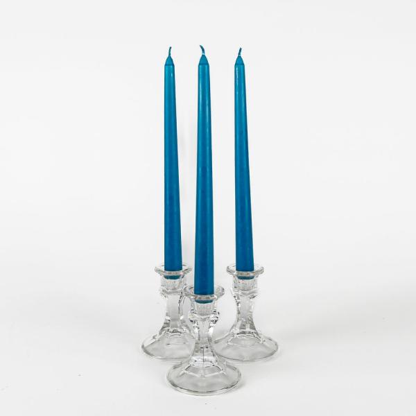 Taper Candles | Taper Candles 10" Blue Set Of 10 Candles Taper Candles