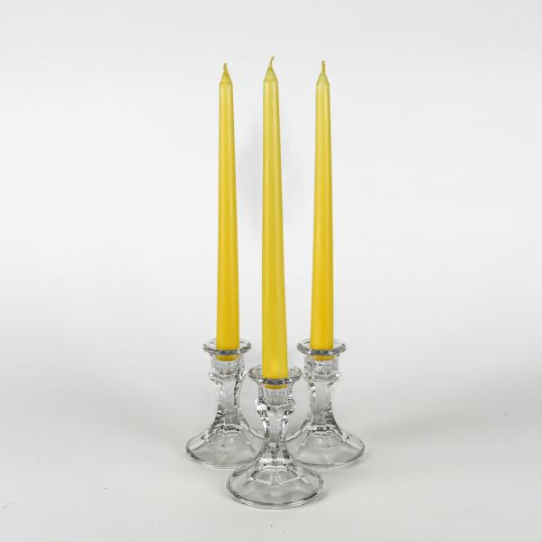 Taper Candles | Taper Candles 10" Yellow Set Of 10 Candles Taper Candles