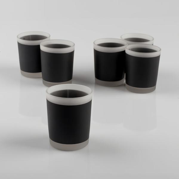 Tealight Candle Holders | Chalkboard Votive Holder Set Of 12 Candle Holders Tealight Candle Holders