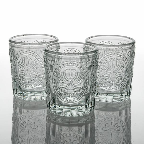 Tealight Candle Holders | Votive Holder Clear Textured Glass Set Of 48 Candle Holders Tealight Candle Holders