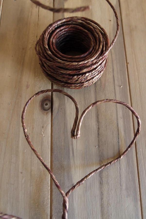 Twine | Vine Wrapped Rustic Wire 40Ft Crafts Twine