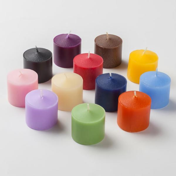 Unscented Votive Candles | Set Of 12 Assorted 10 Hour Unscented Votive Candles Candles Unscented Votive Candles