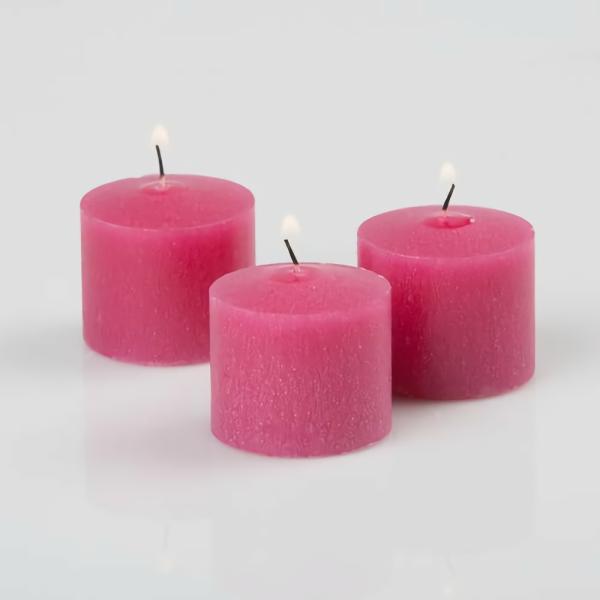 Unscented Votive Candles | Votive Candles Unscented Hot Pink 10 Hour Set Of 144 Candles Unscented Votive Candles