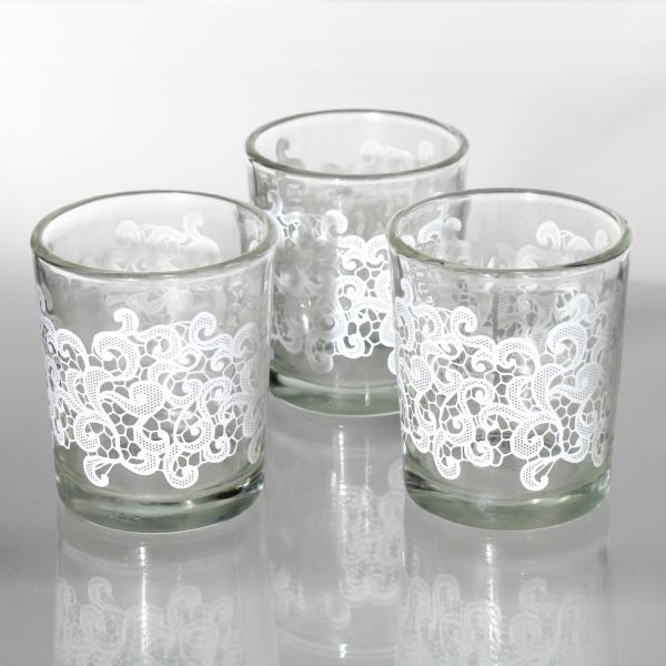 Votive Candle Holders | Clouds Lace Votive Holder Set Of 72 Candle Holders Votive Candle Holders