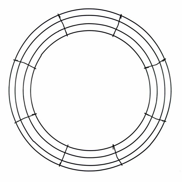 Wreaths | 10 Box Wire 16" Wreath Frames Naturals & Florals Wreaths